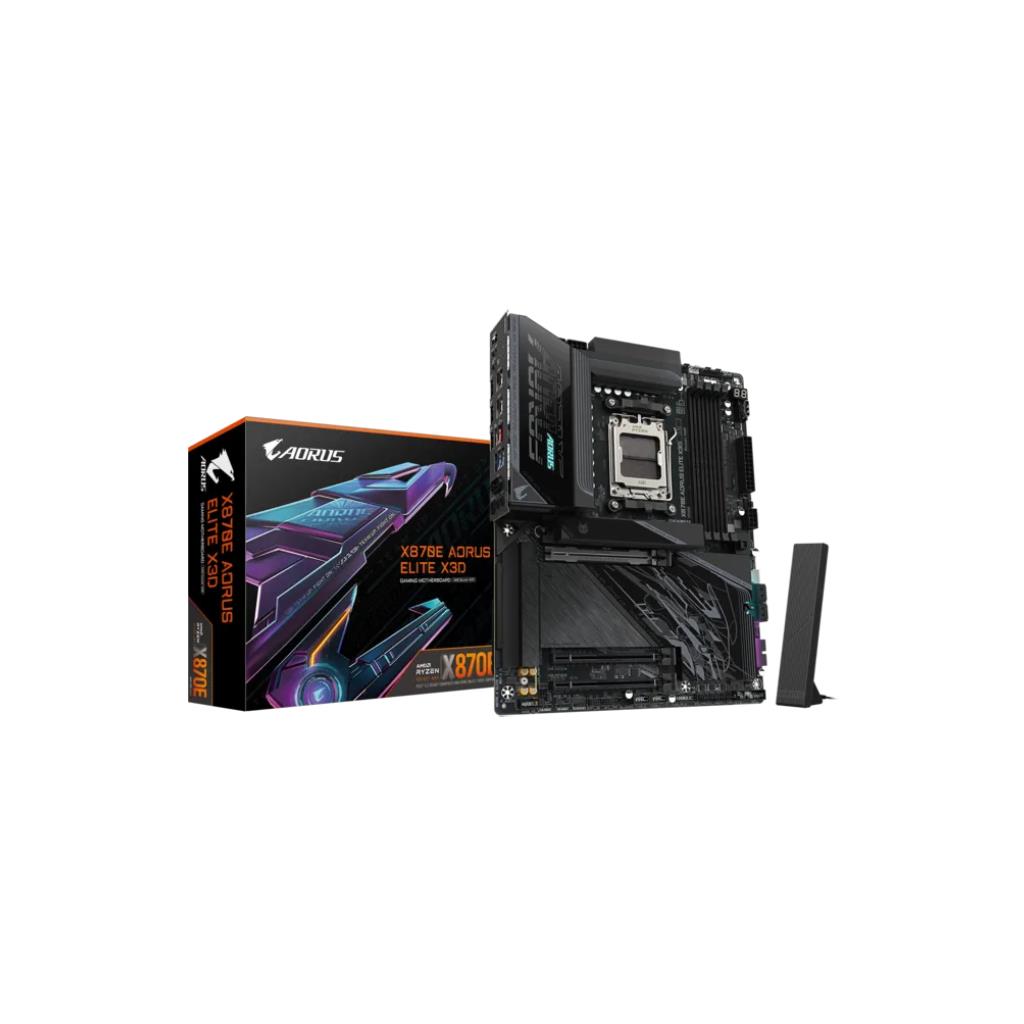 GIGABYTE X870E AORUS ELITE X3D 1.0 AM5 DDR5 ATX Mainboard