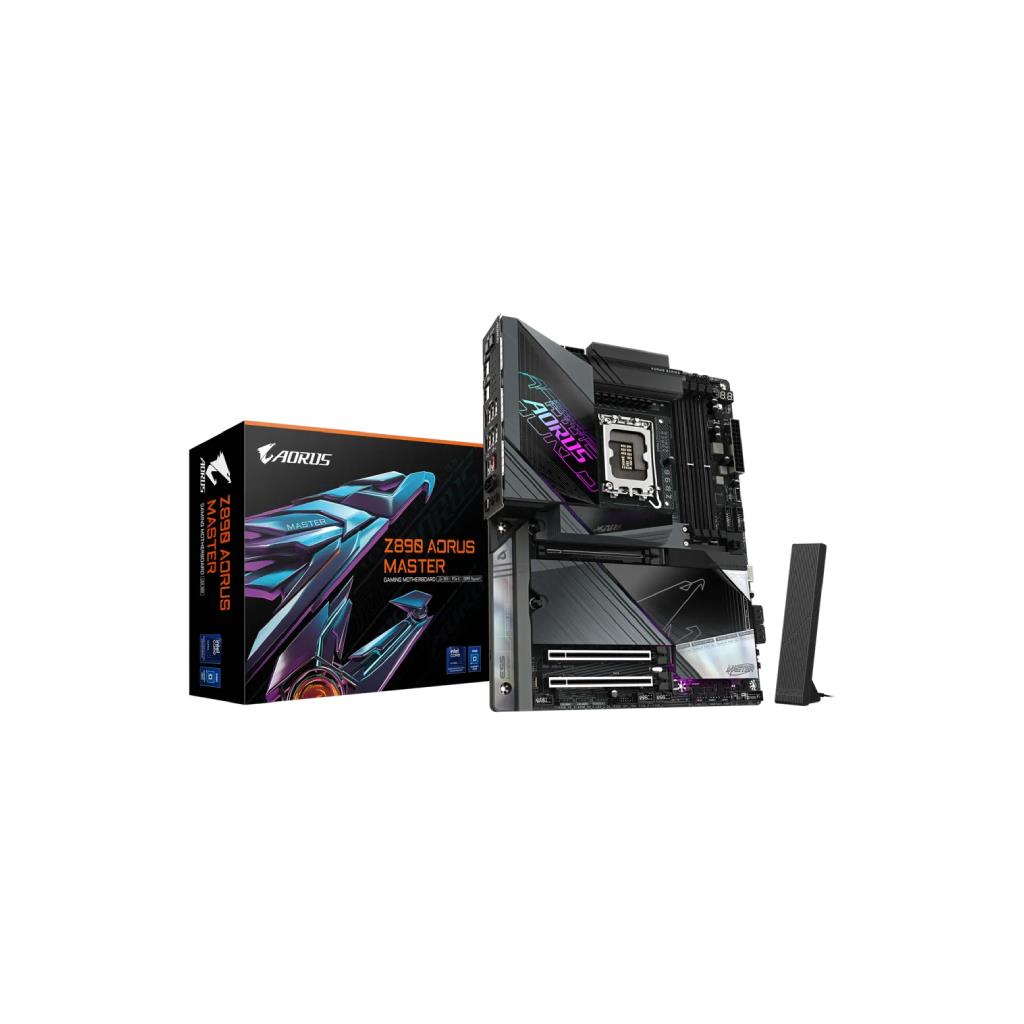 GIGABYTE Z890 AORUS MASTER ATX Motherboard (Intel LGA1700, DDR5, PCIe 5.0)