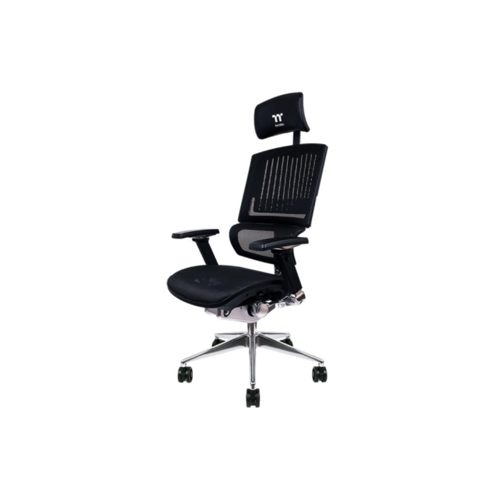 THERMALTAKE CYBERCHAIR E500 Black Gaming Chair 4D Comfort