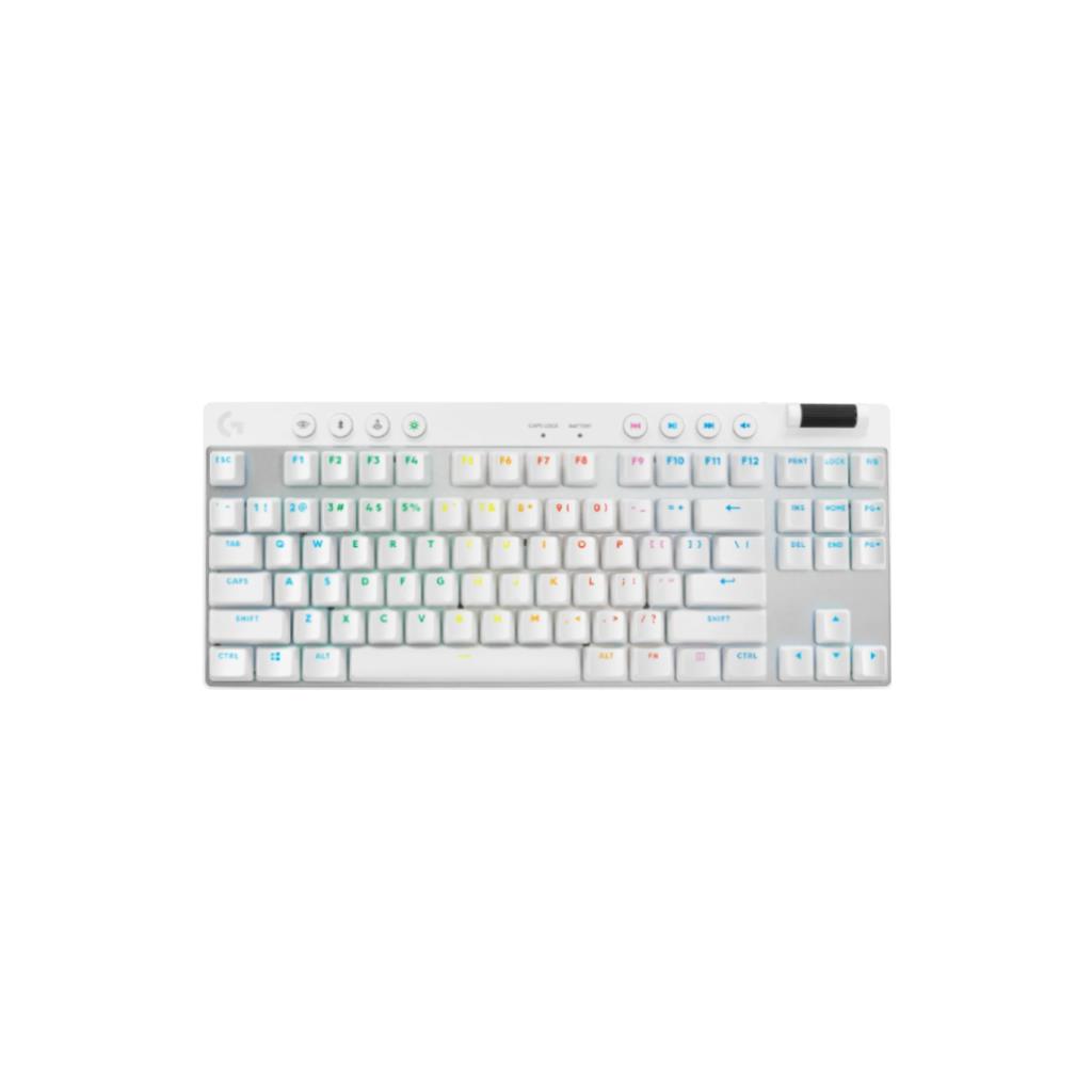 LOGITECH G PRO X TKL LIGHTSPEED TACTILE Switch - WHITE/ENG