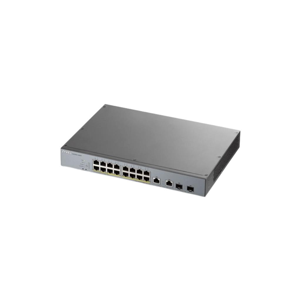 ZYXEL GS1350-18HP Smart Managed Switch 18-Port (16x1G + 2xCombo) PoE+ 250W
