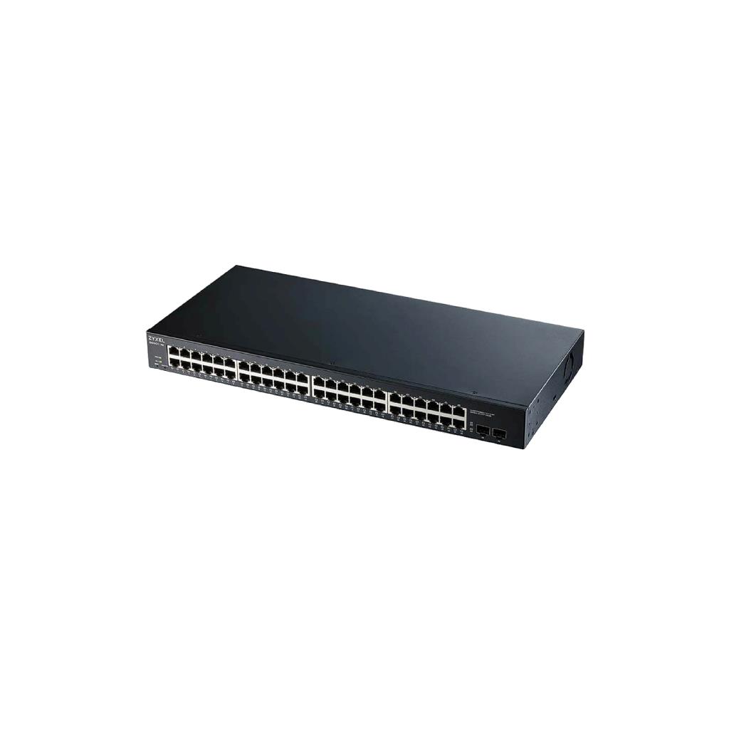 ZYXEL GS1900-48HPv2 48-Port Gigabit Smart Managed PoE Switch + 2 SFP Slots