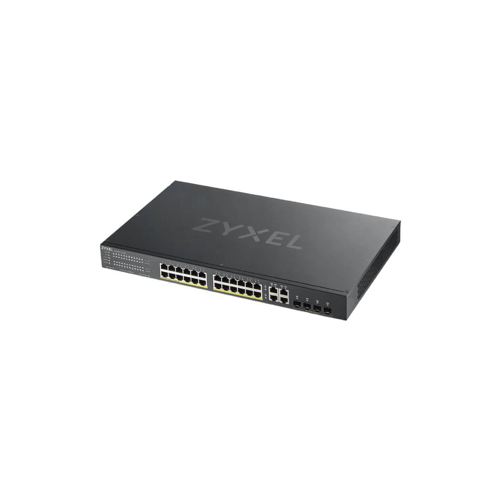 ZYXEL GS1920-24HPV2 24-Port Smart Managed PoE Switch 375W