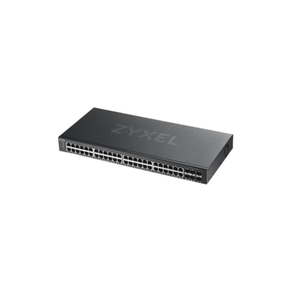 ZYXEL GS1920-48V2 48-Port Smart Managed Switch (44x1G + 4x1G Combo + 2xSFP) - NebulaFlex Cloud Ready