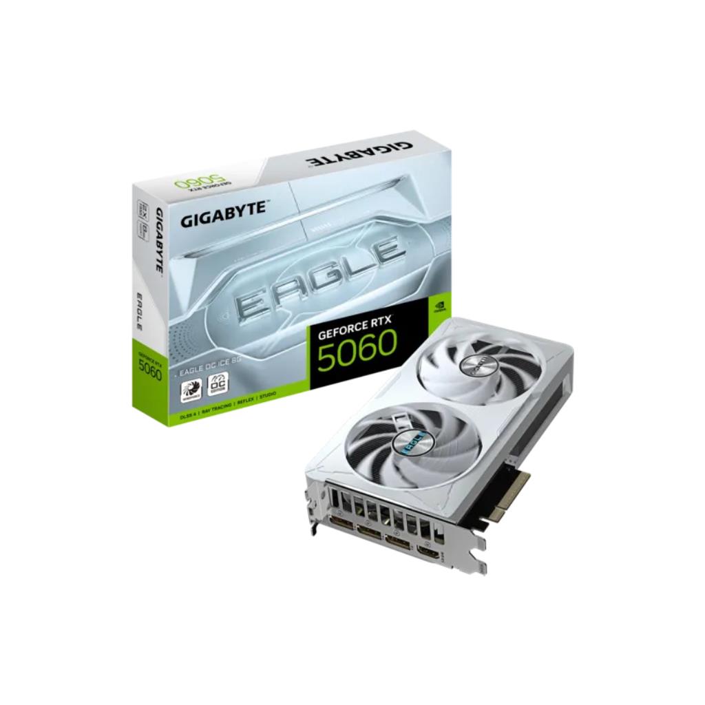 GIGABYTE GeForce RTX™ 5060 EAGLE OC ICE 8GB