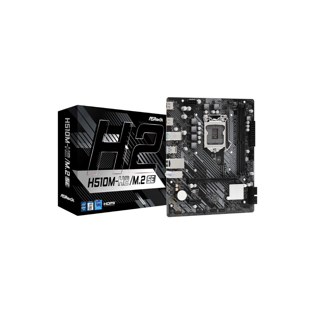 ASRock H510M-H2/M.2 SE Micro ATX Motherboard (LGA1200, DDR4)
