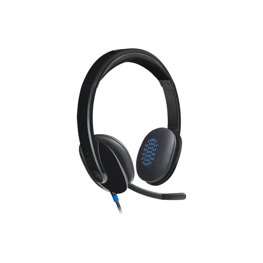 Logitech H540 USB Headset Black Noise Cancelling