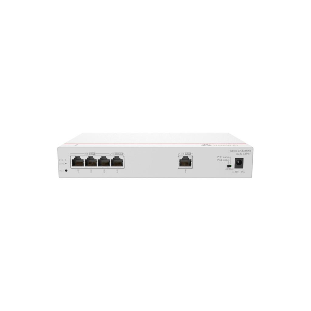 HUAWEI S380-L4P1T 4-Port Gigabit PoE+ Switch 2Gbps Forwarding Performance