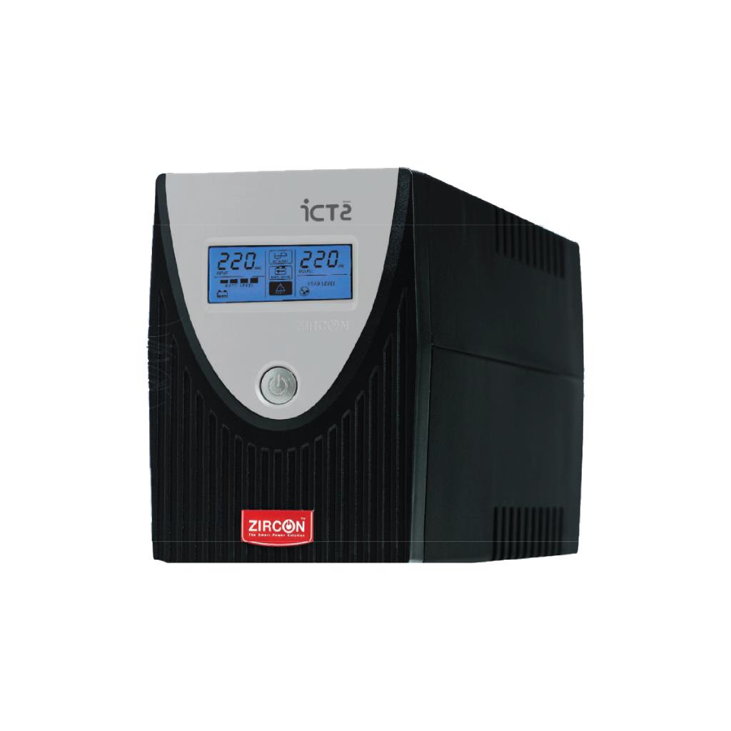 ZIRCON ICT-2 800VA/480W Line-Interactive UPS with Digital Display