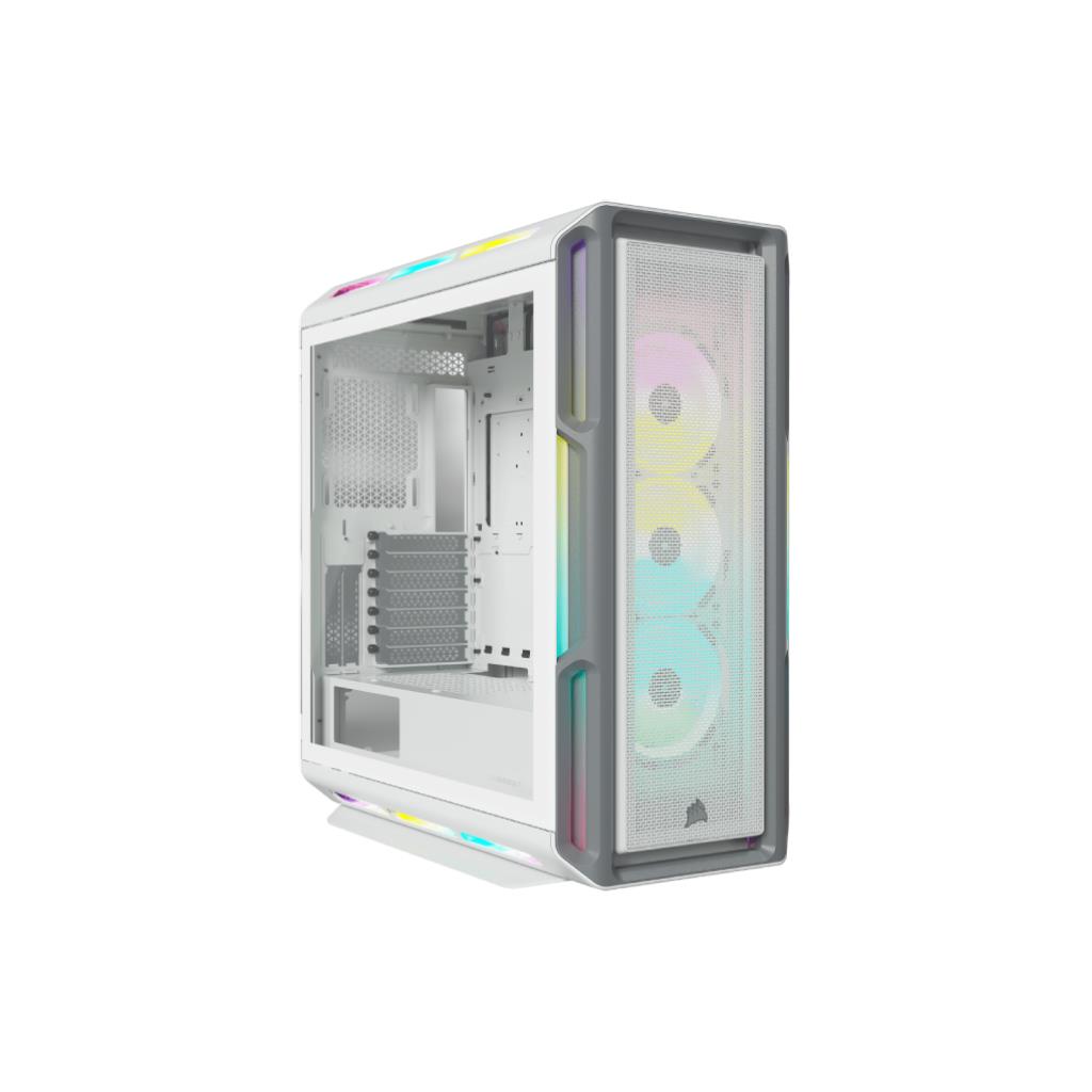 CORSAIR iCUE 5000T RGB White (CC-9011231-WW) - 2-Year Warranty