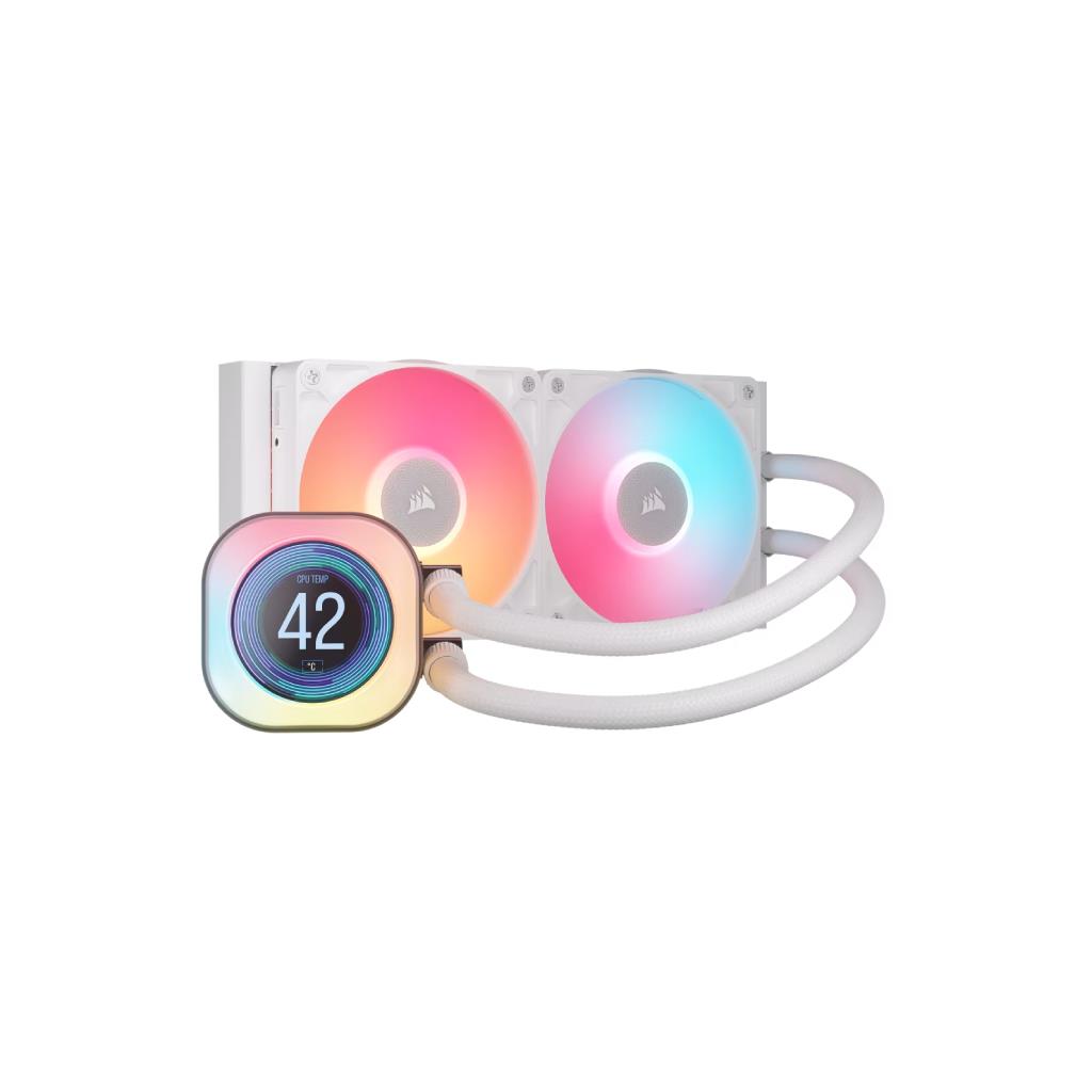 CORSAIR iCUE LINK TITAN RX LCD AIO 240mm White (CW-9061025-WW)
