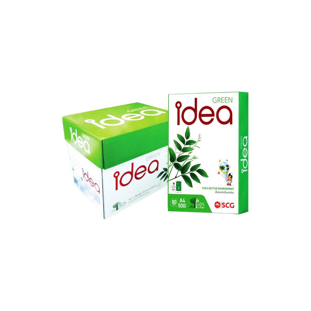 IDEA GREEN A4 80G 500 Sheets (5 Ream/Box)