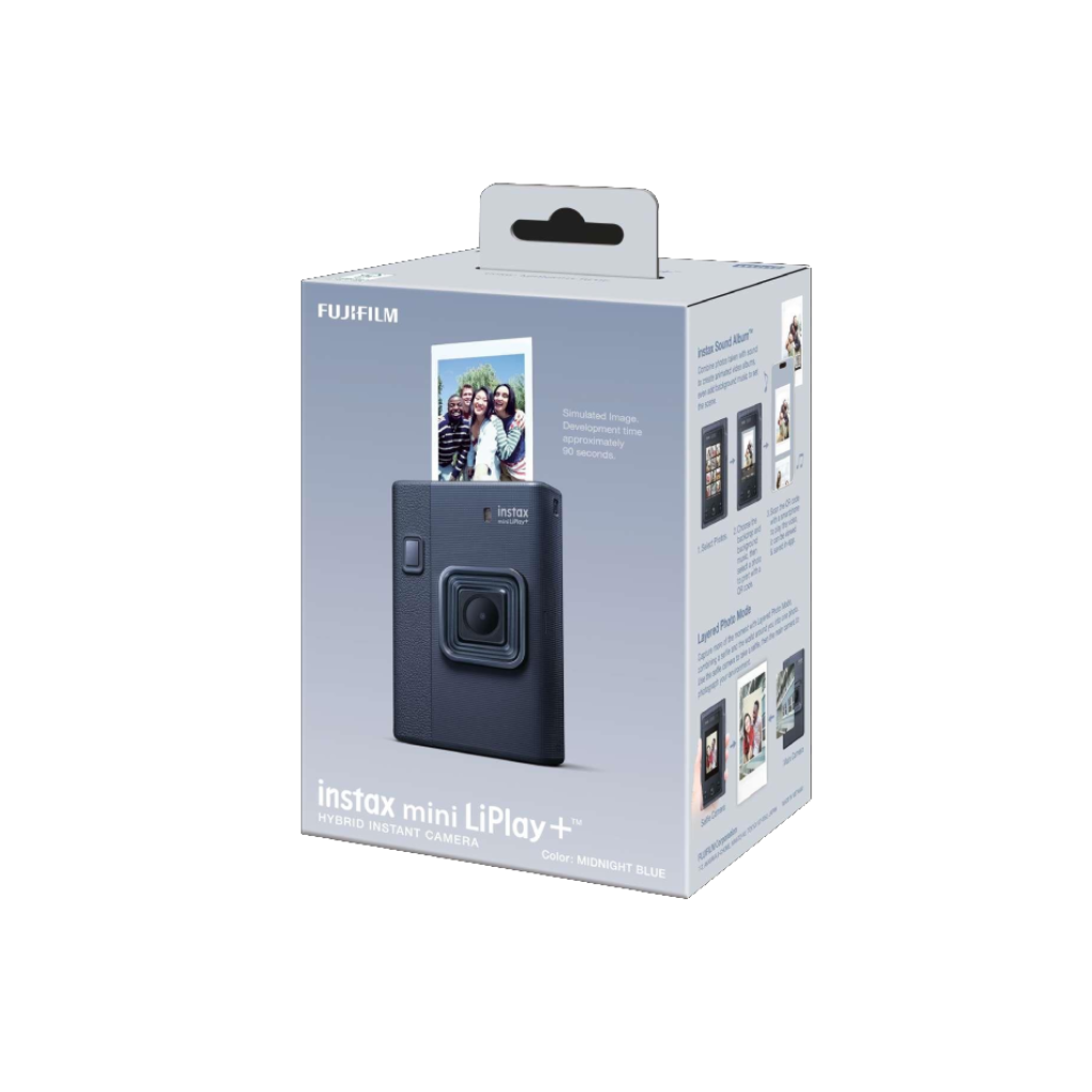 FUJIFILM INSTAX MINI LIPLAY PLUS Midnight Blue