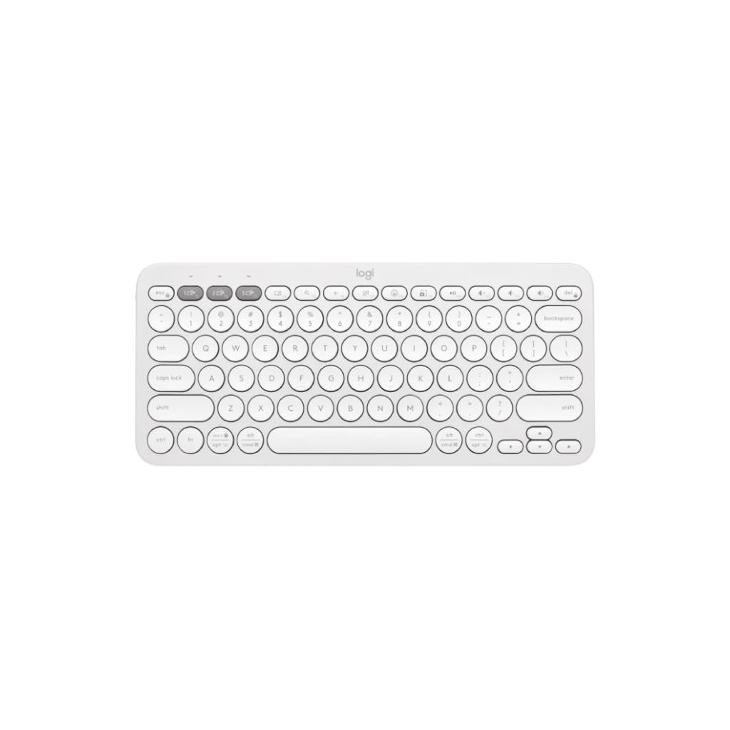 LOGITECH K380S WHITE PEPPLE KEYS 2 79-KEY BLUETOOTH MULTI-DEVICE KEYBOARD