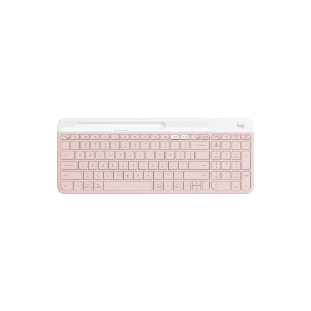 Logitech K580 Slim Multi-Device Wireless Keyboard Rose (ENG Key) + USB Receiver