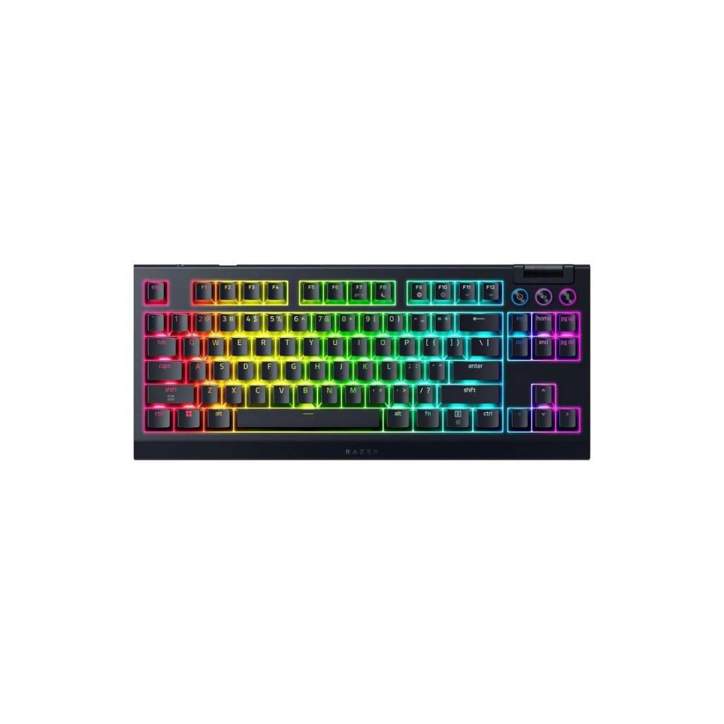Razer BlackWidow V4 Tenkeyless HyperSpeed Orange Switch - Wireless Hot-swappable