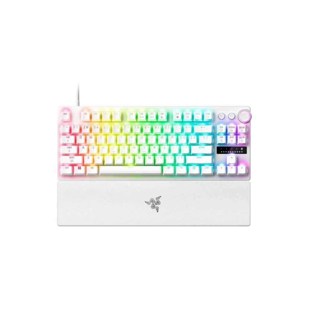 Razer Huntsman V3 Pro Tenkeyless 8KHz Analog Optical Esports Keyboard - White