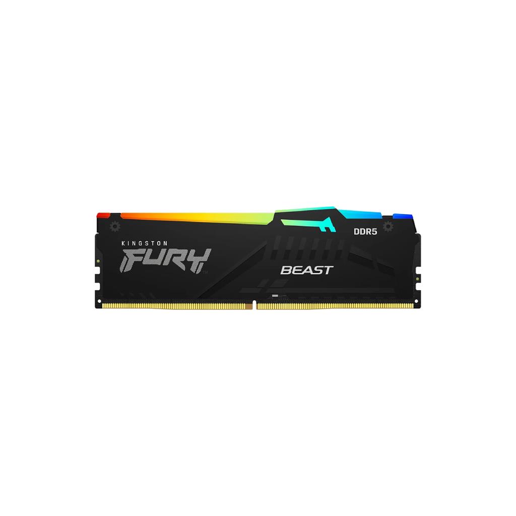 KINGSTON FURY BEAST RGB DDR5 16GB (2x8GB) 5200MT/s CL40