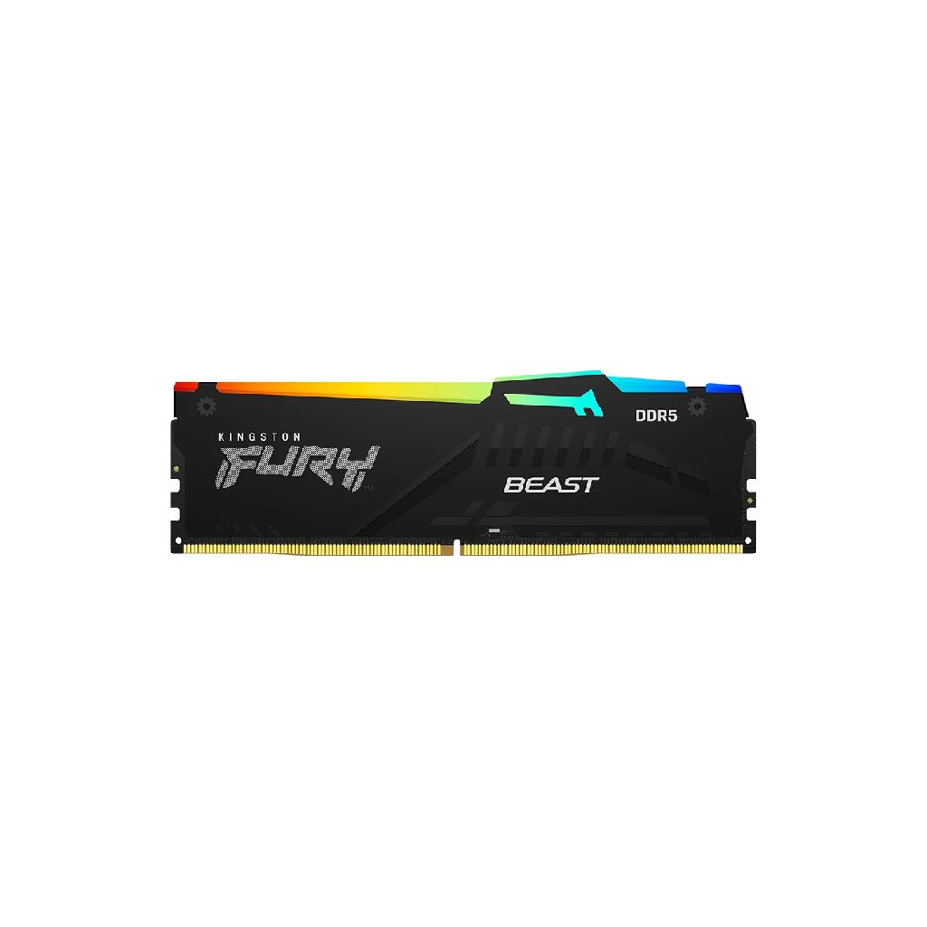 KINGSTON FURY BEAST RGB DDR5 16GB (2x8GB) 5600MT/s CL40