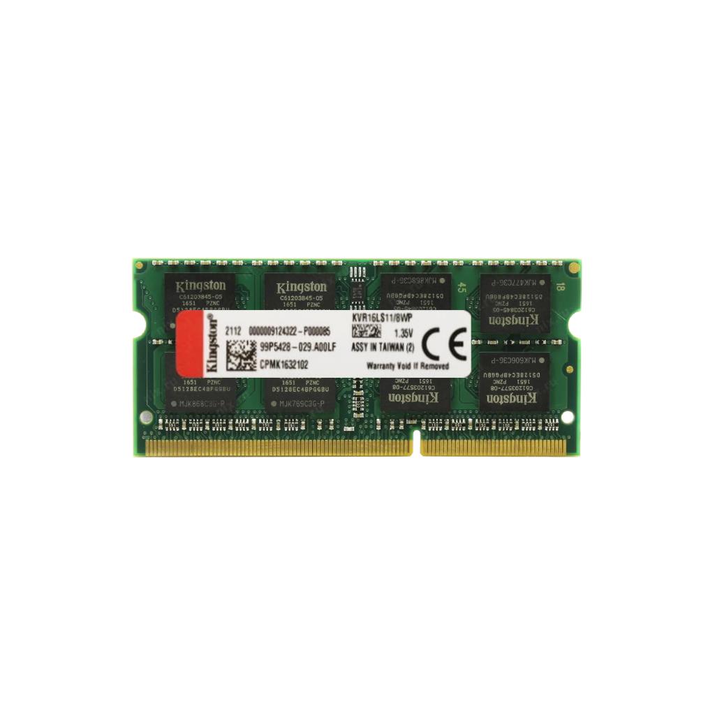 KINGSTON KVR16LS11/8WP DDR3L 8GB (1x8GB) 1600MHz CL11 SODIMM 1.35V