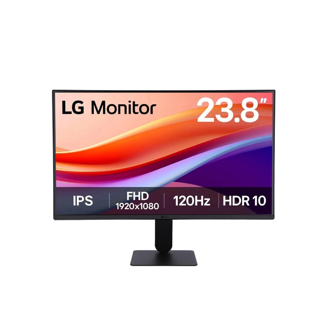 LG 24U411A-B 24" FHD IPS 120Hz Monitor with 3-Side Borderless Design