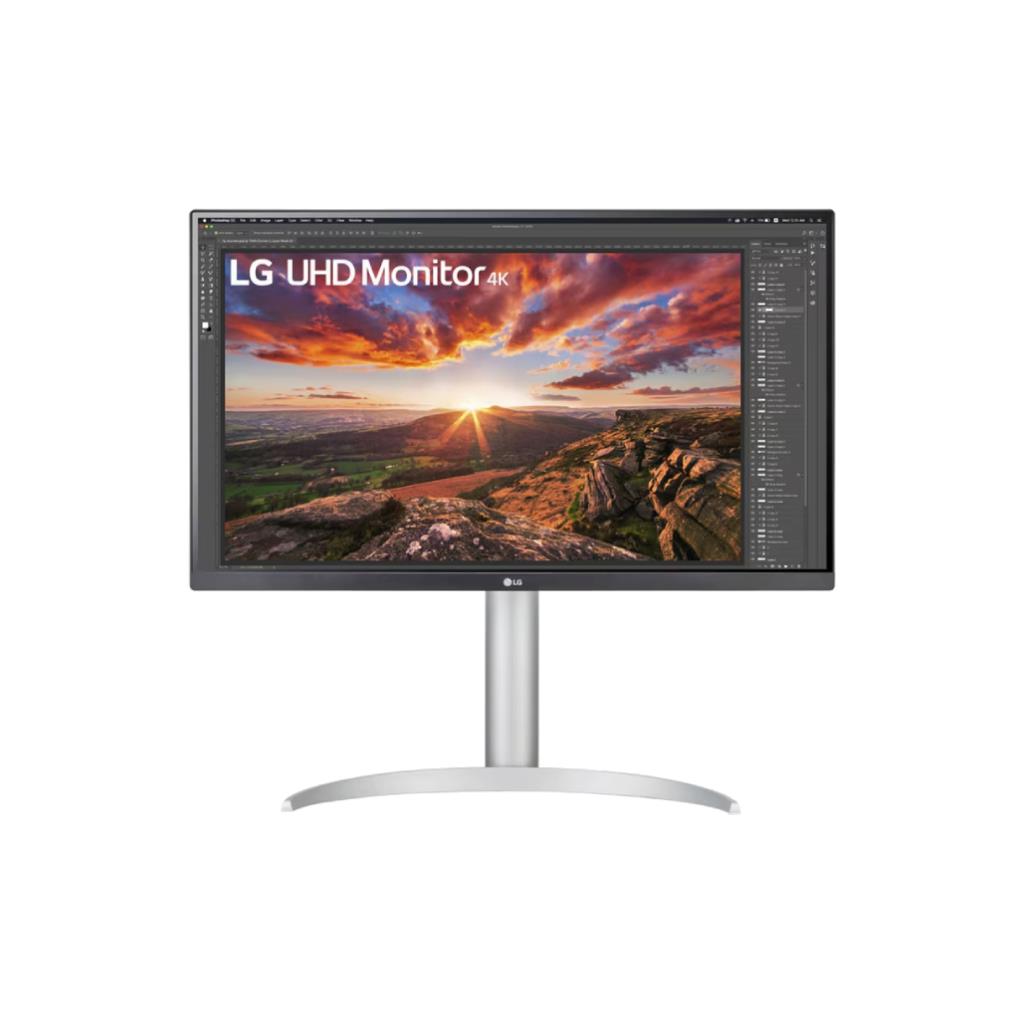 LG 27UP850K-W 27" UHD 4K IPS Monitor with USB-C 96W PD