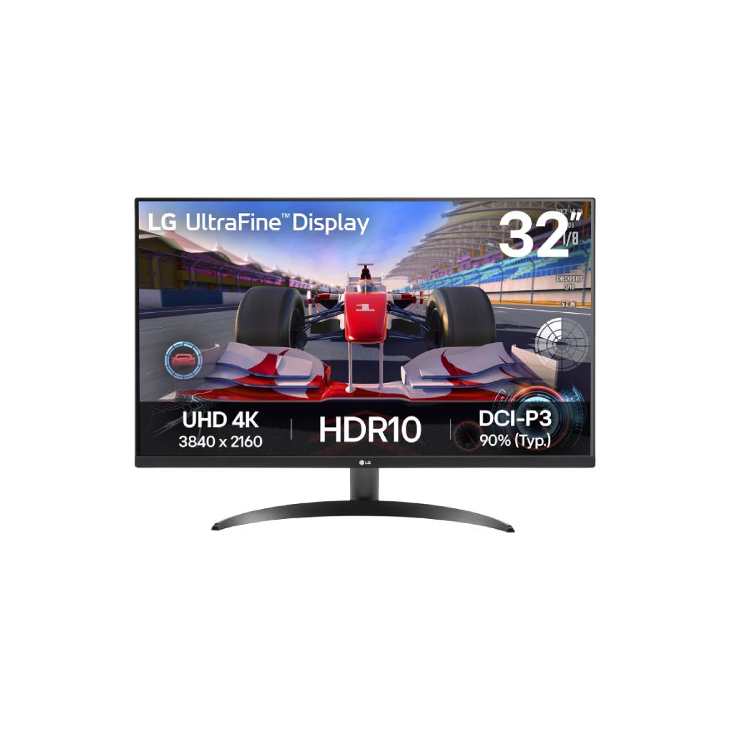 LG 32UR500K-B 31.5" UHD 4K Monitor VA Panel 60Hz 4ms Response Time DCI-P3 90%