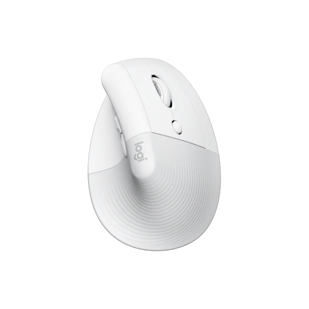 LOGITECH LIFT VERTICAL ERGONOMIC MOUSE Pale Grey (Hybrid Wireless) - 4000 DPI