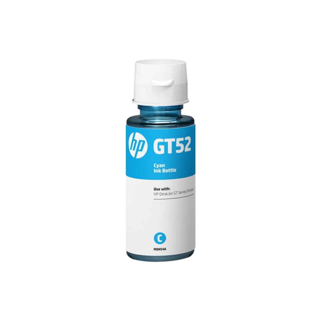 HP GT52 Cyan Original Ink Bottle 70ml M0H54AA