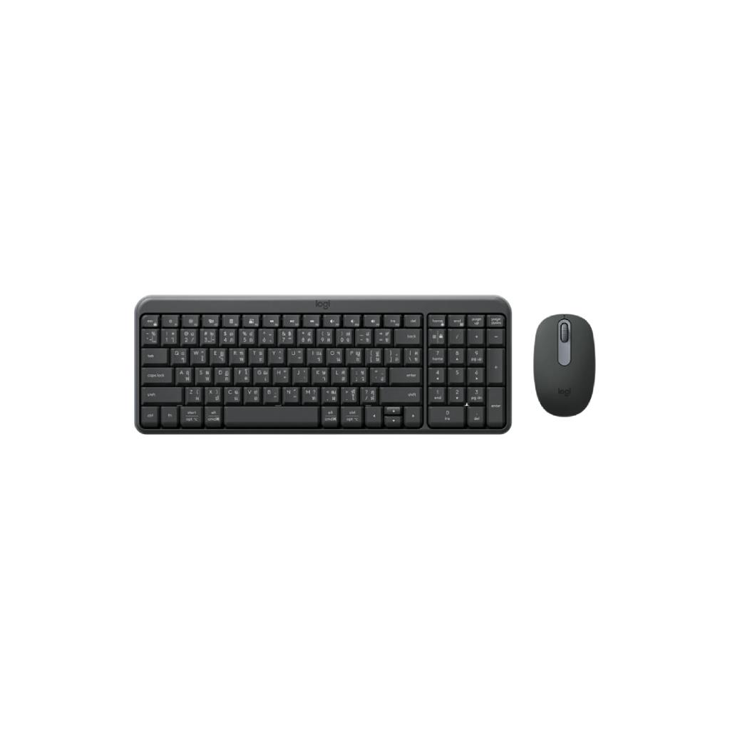 Logitech MK250 Compact Bluetooth® Combo (Graphite) - Thai