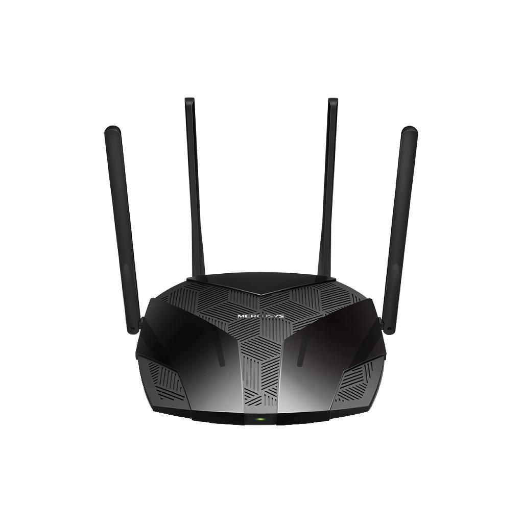 MERCUSYS MR80X AX3000 Dual-Band Wi-Fi 6 Router 4× Fixed External Antennas