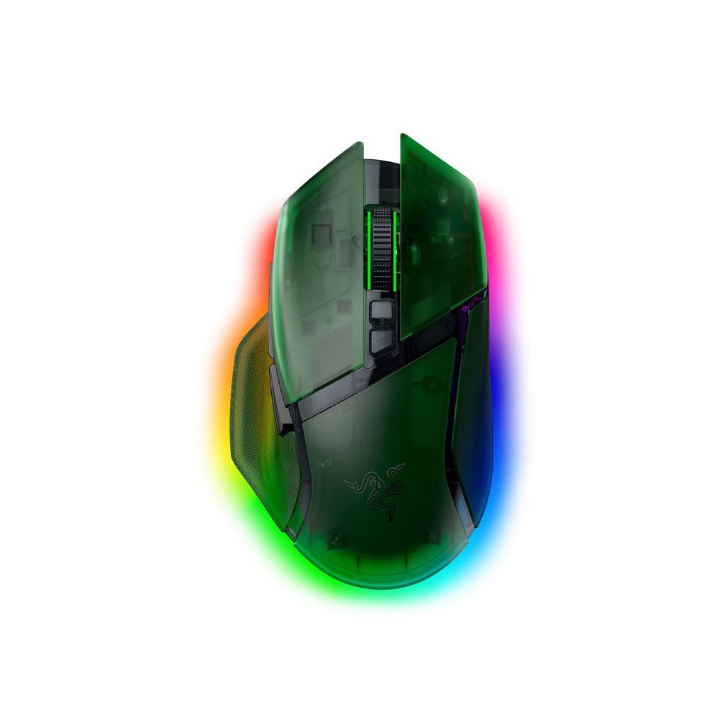 Razer Basilisk V3 Pro 35K Wireless Gaming Mouse - Phantom Green (13 Buttons)