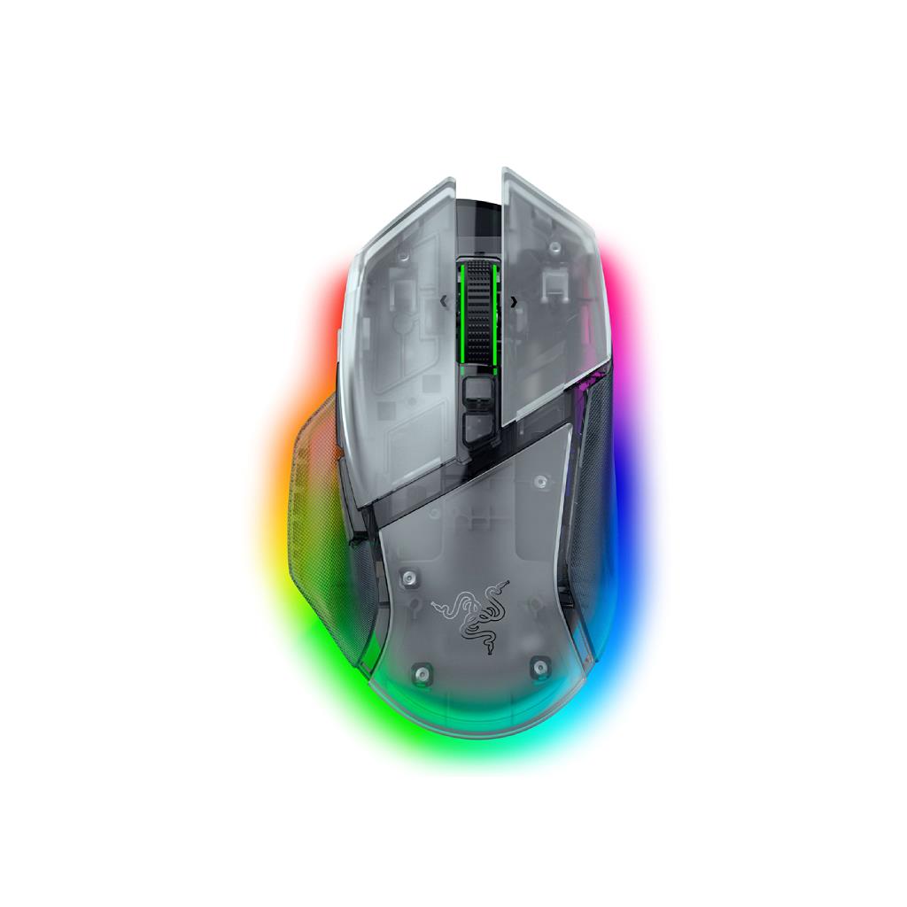 RAZER BASILISK V3 PRO 35K Wireless Ergonomic Gaming Mouse - Phantom White