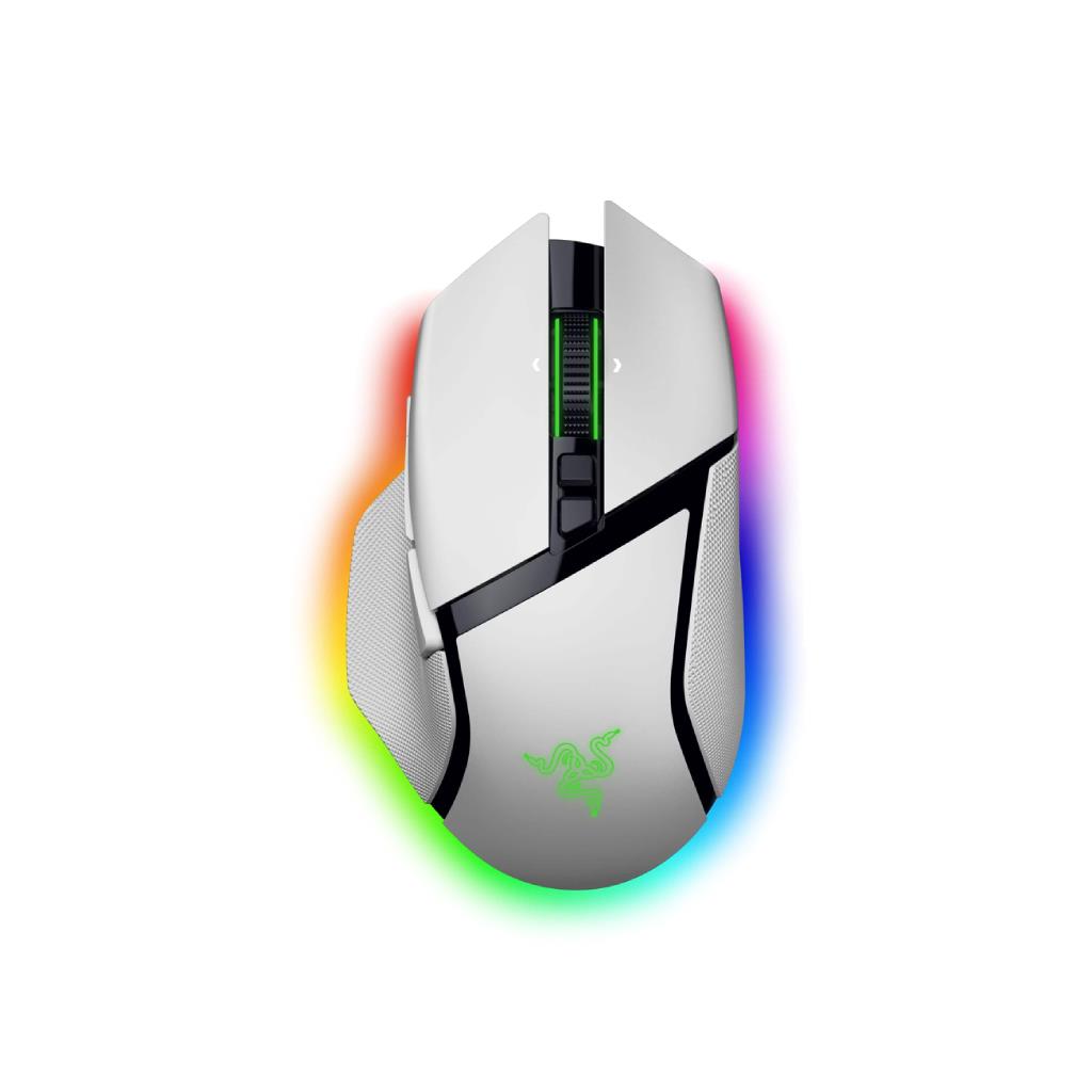 RAZER BASILISK V3 PRO 35K WHITE EDITION - Ergonomic Wireless Gaming Mouse