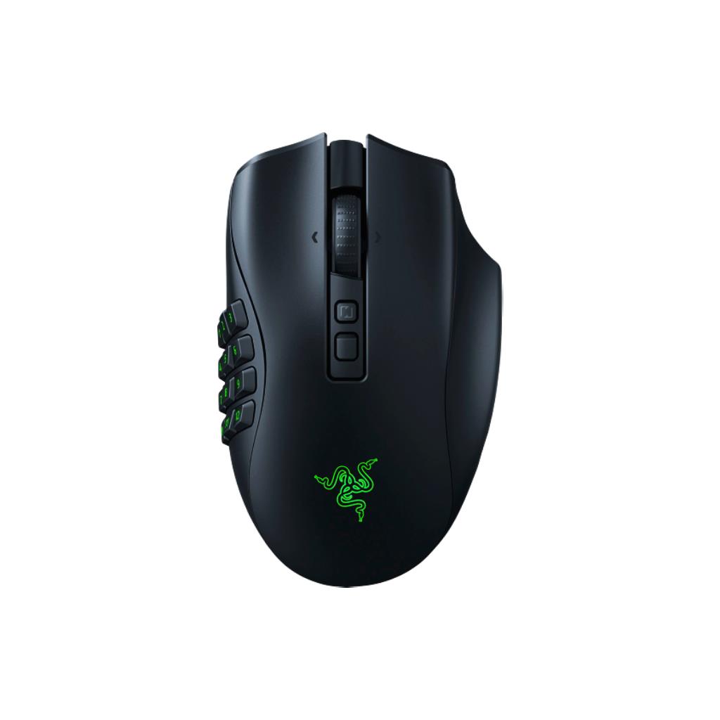 Razer Naga V2 Pro Wireless MMO Gaming Mouse (30K DPI, 19+1 Programmable Buttons)