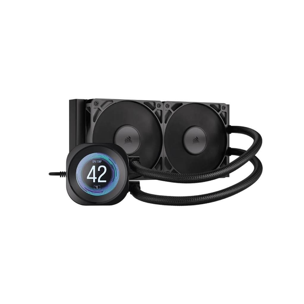 CORSAIR NAUTILUS 240 LCD Liquid CPU Cooler 240mm with Built-in Display