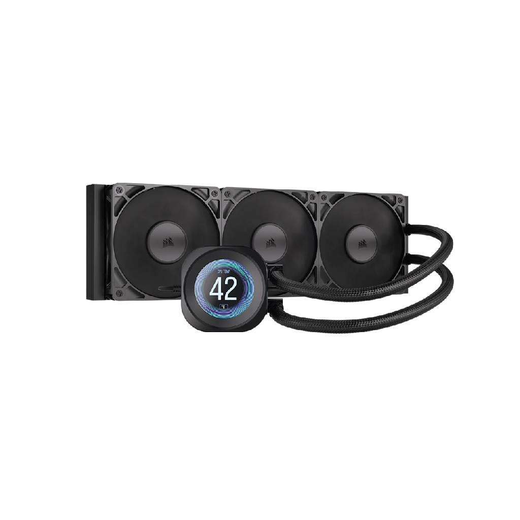 CORSAIR NAUTILUS 360 LCD 360mm Liquid CPU Cooler with Built-in Display