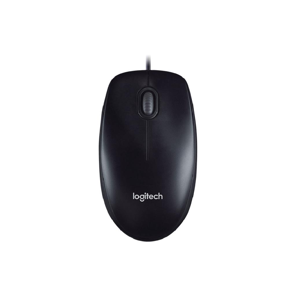 Logitech M100r Corded Mouse Black 1000 DPI