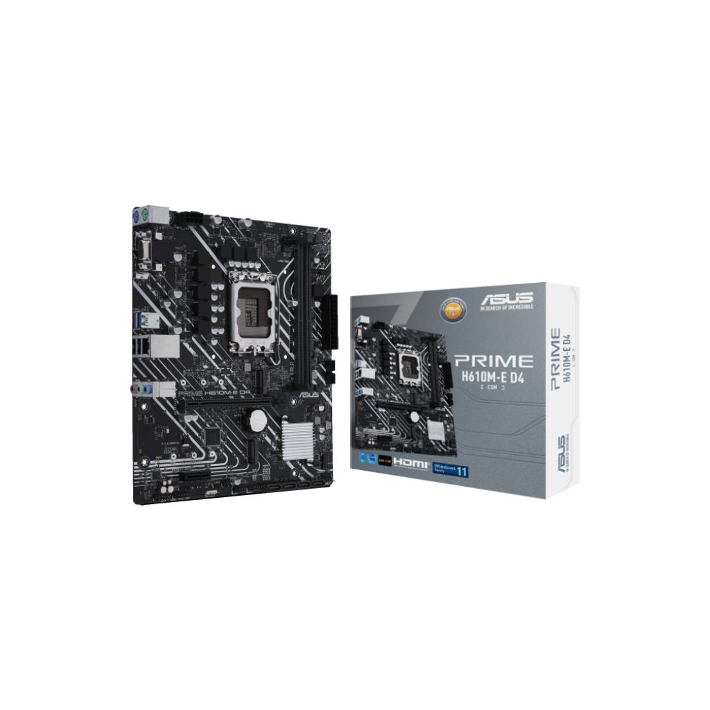 ASUS PRIME H610M-E D4-CSM LGA1700 Micro ATX Motherboard