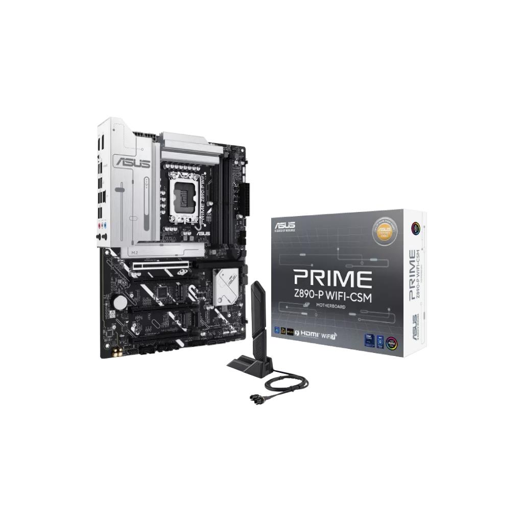 ASUS PRIME Z890-P WIFI-CSM Motherboard with LGA1851 Socket for Intel Core Ultra Series 2