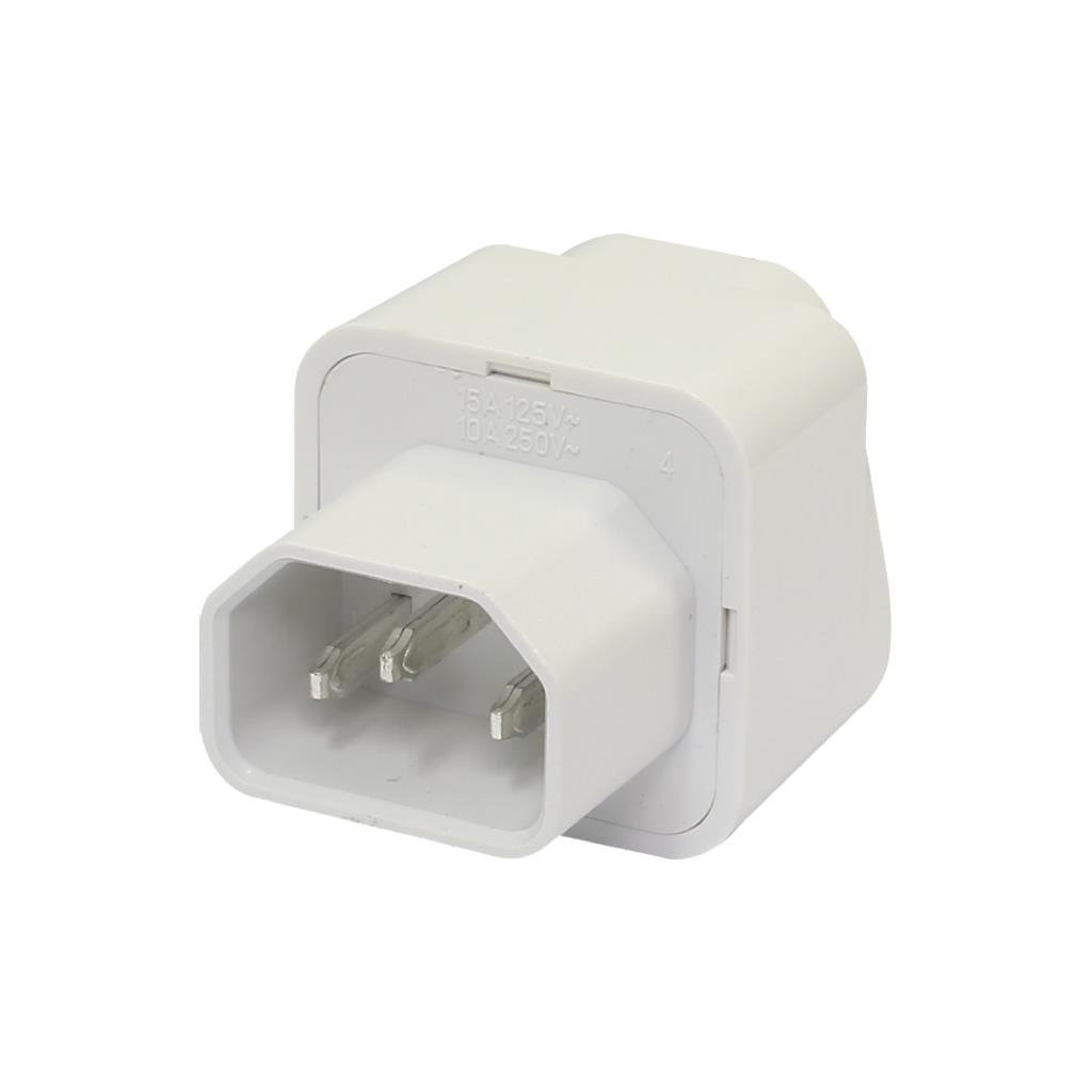 DELTA PS-18UPS Adapter IEC320-C14 to Universal Plug