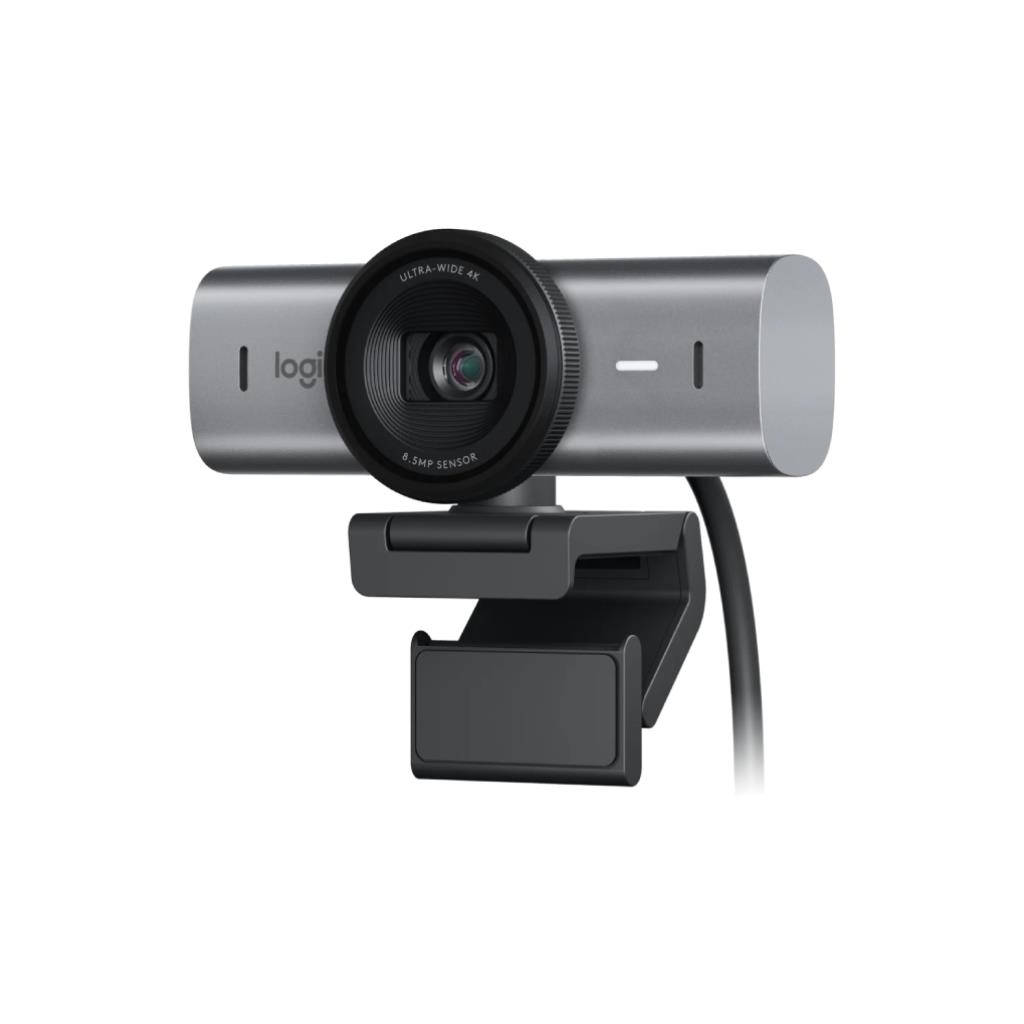 Logitech MX Brio 705 for Business 4K Webcam (Graphite) - Premium AI-Powered Video Conference Camera