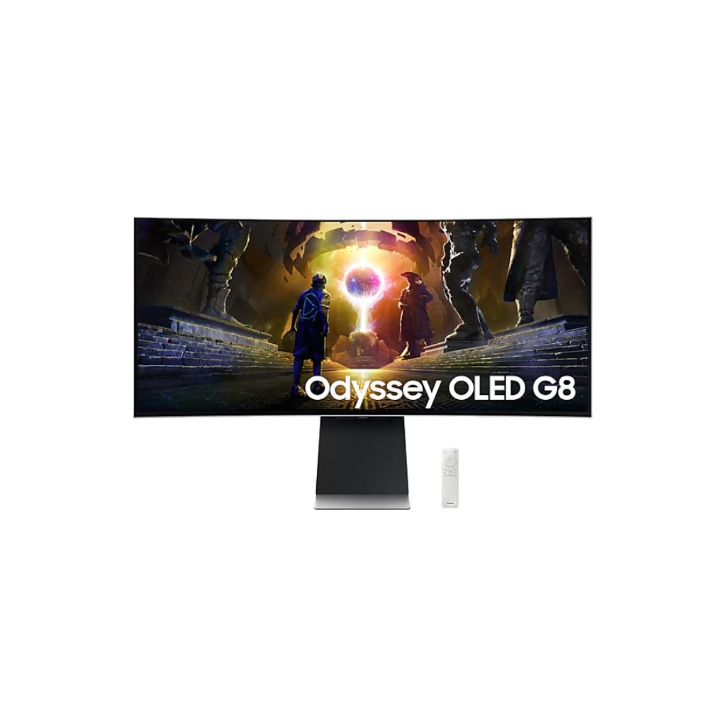SAMSUNG Odyssey OLED G8 34" UWQHD 175Hz Curved Gaming Monitor LS34DG850SEXXT