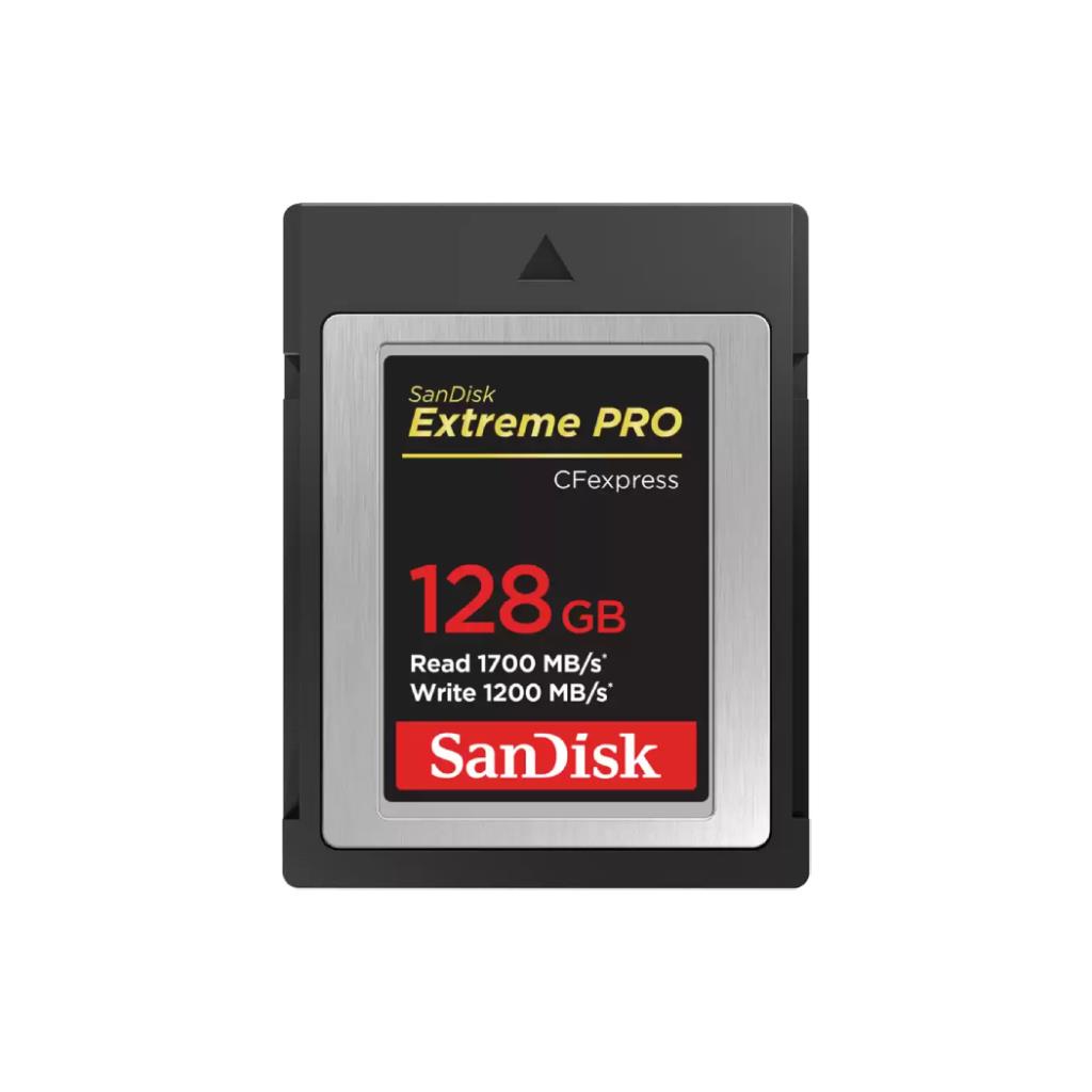 SanDisk Extreme PRO CFexpress Type B 128GB 1700MB/s Read