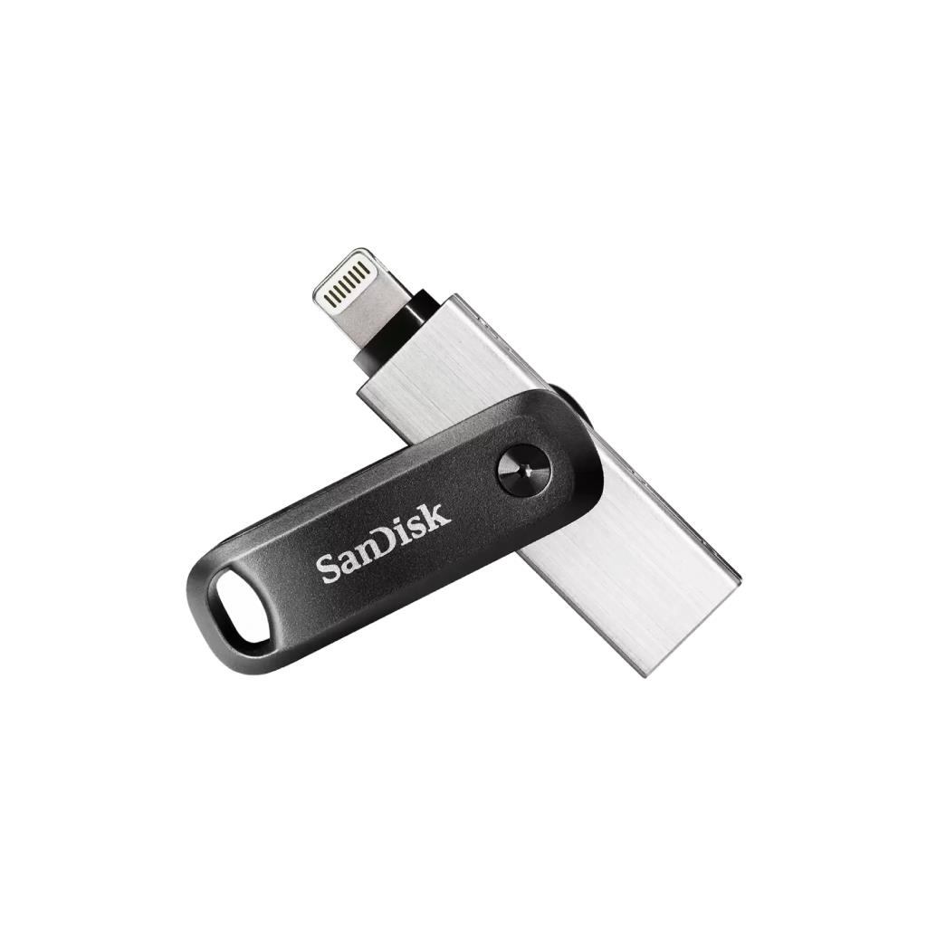 SanDisk iXpand Flash Drive Go 256GB USB 3.0 Black iOS