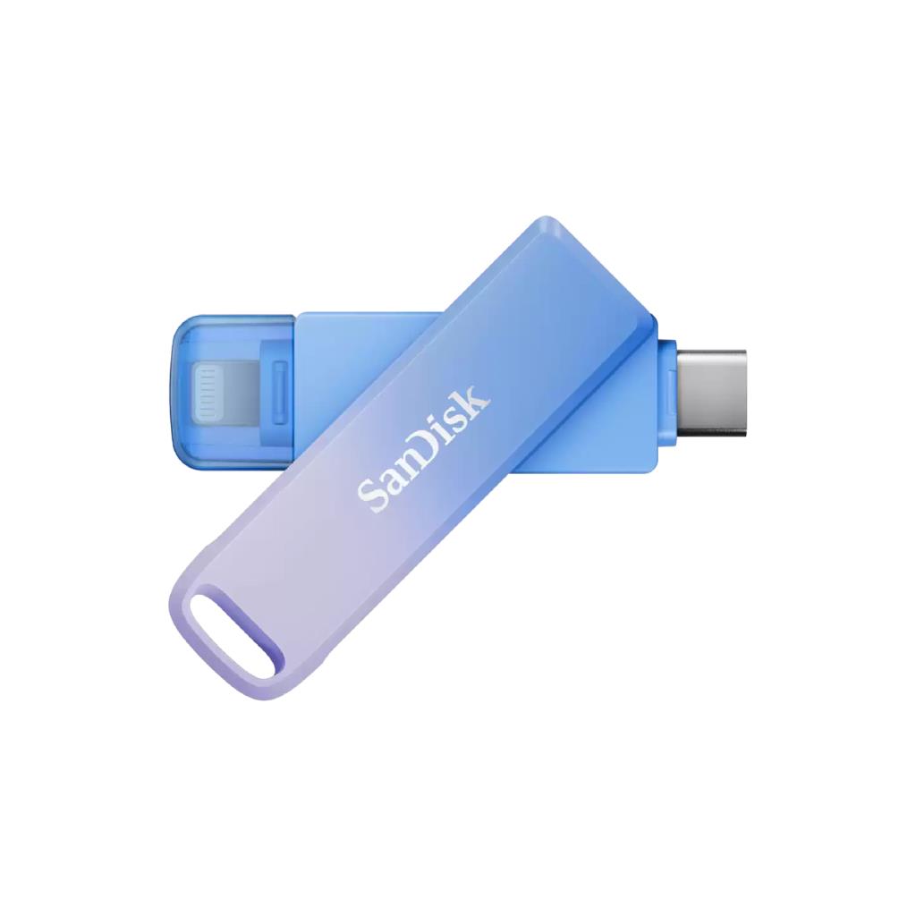 SanDisk Creator Phone Drive 256GB USB-C 3.2 Purple-Blue