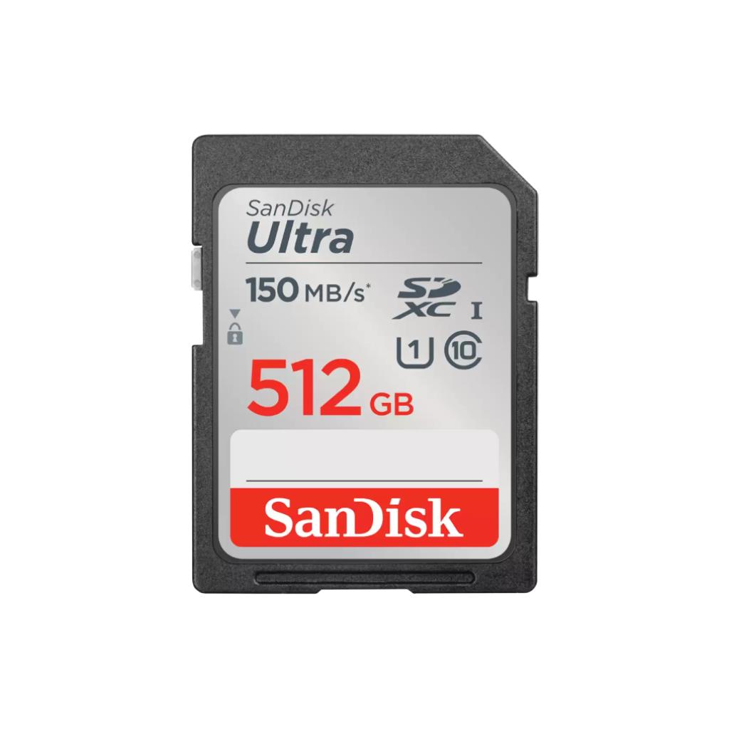 SanDisk Ultra SDXC 512GB UHS-I C10 150MB/s