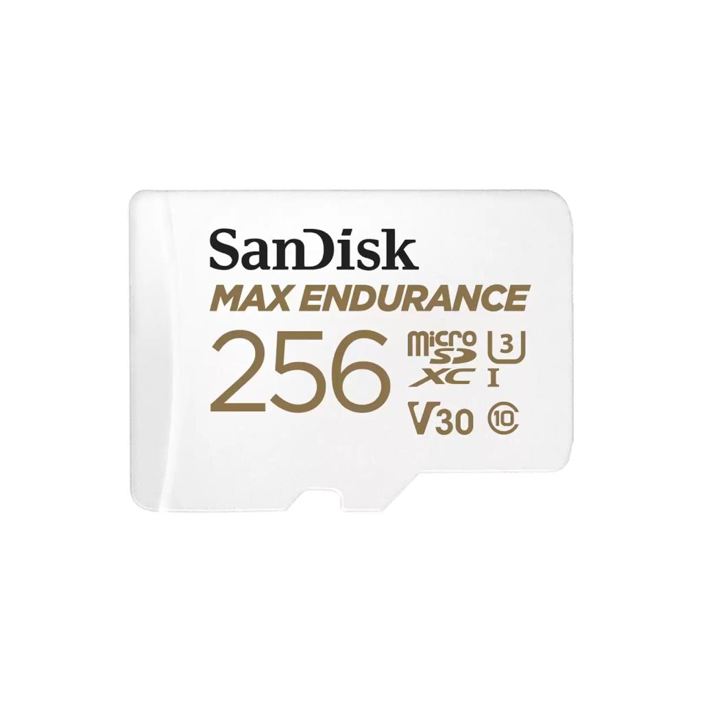 SanDisk MAX ENDURANCE microSDXC 256GB UHS-I C10 Class 3 V30