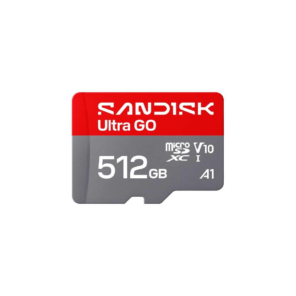 SanDisk Ultra microSD UHS-I 512GB Speed 190MB/s (SDSQUGN-512G-GN6MN)