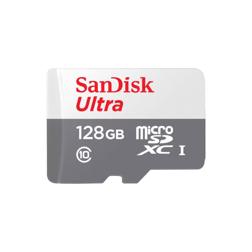 SANDISK ULTRA microSDXC 128GB UHS-I C10 100MB/s